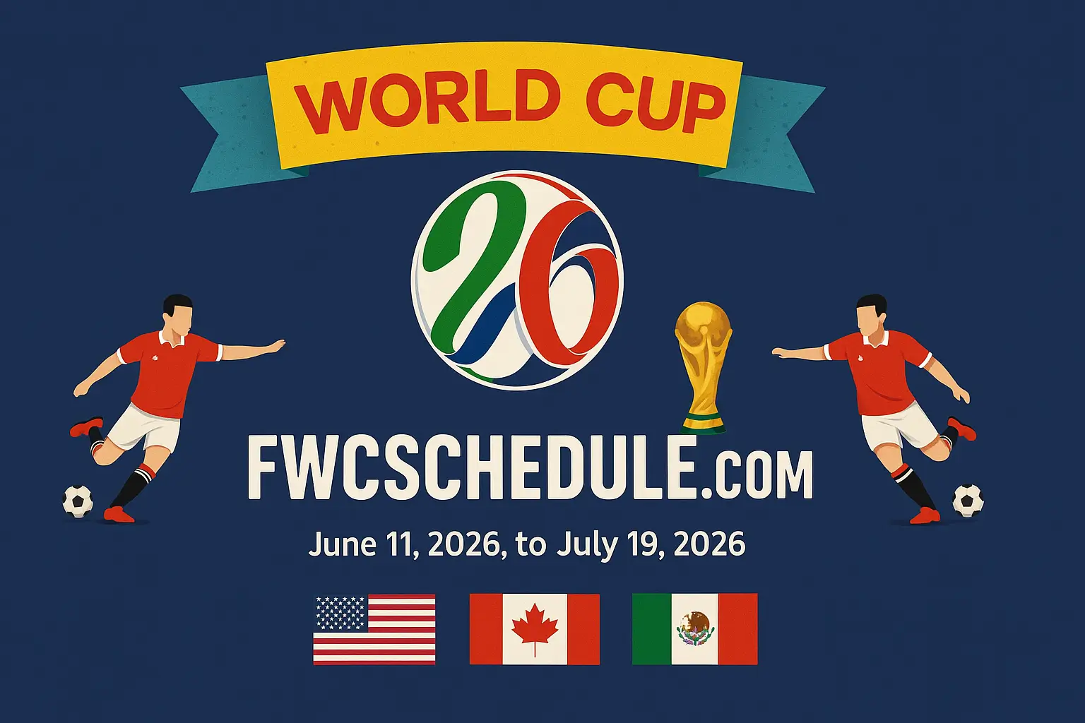 FIFA World Cup 2026 Full Schedule, team fixtures, Key Dates & What to Know