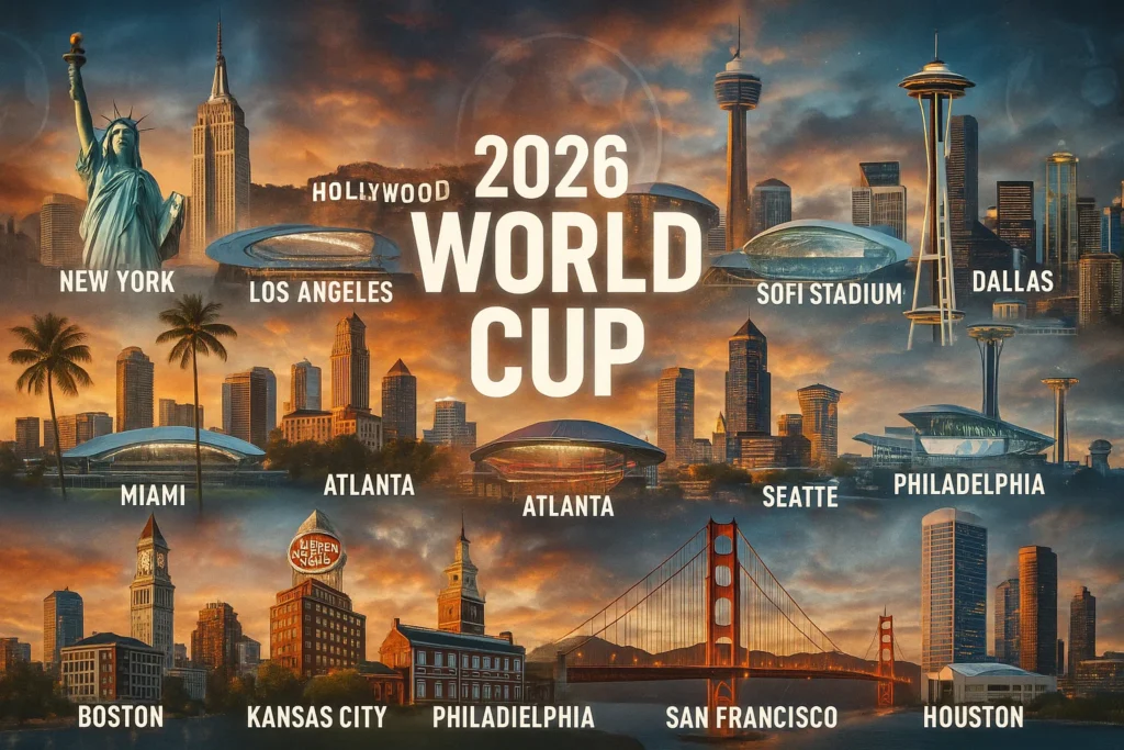 usa venues for 2026 fifa cup