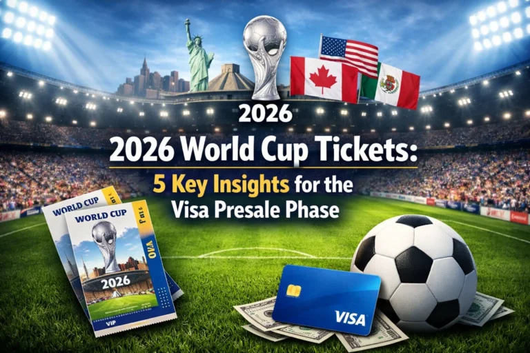 2026 World Cup Tickets: 5 Key Insights for the Visa Presale Phase