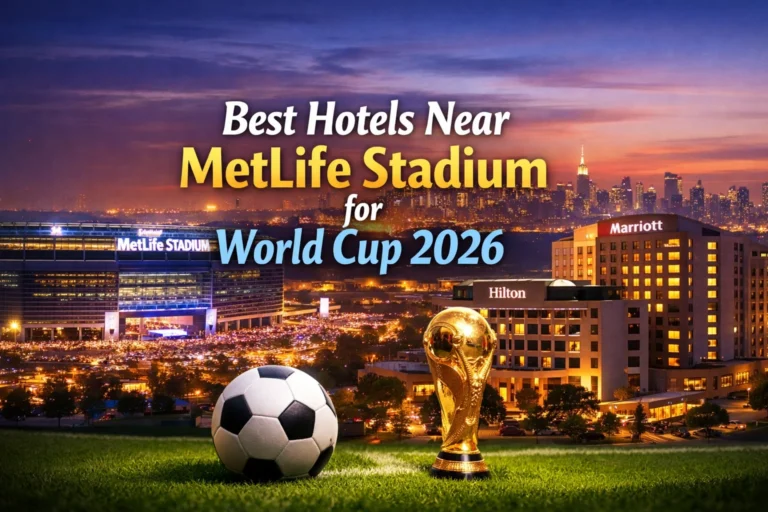 Best Hotels Near MetLife Stadium for World Cup 2026