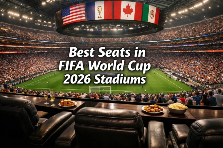 Best Seats in Stadiums for FIFA World Cup 2026