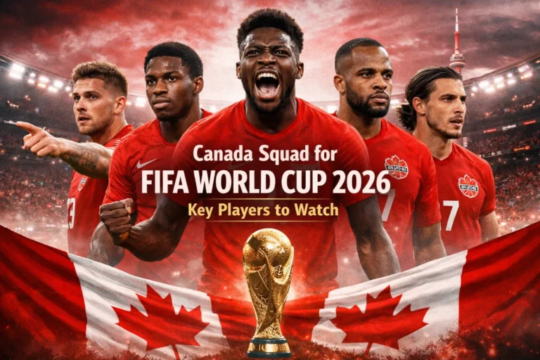 Canada Squad for FIFA World Cup 2026 – Full Team Analysis, Players & Key Insights