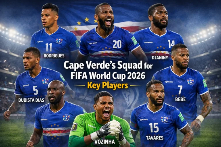 Cape Verde’s Squad for FIFA World Cup 2026 – Players to Watch