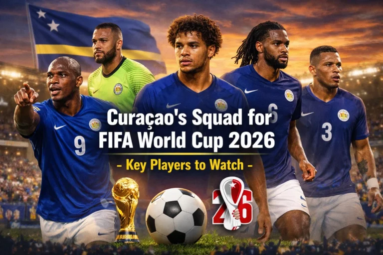 Curaçao’s Squad for FIFA World Cup 2026 – Key Players to Watch