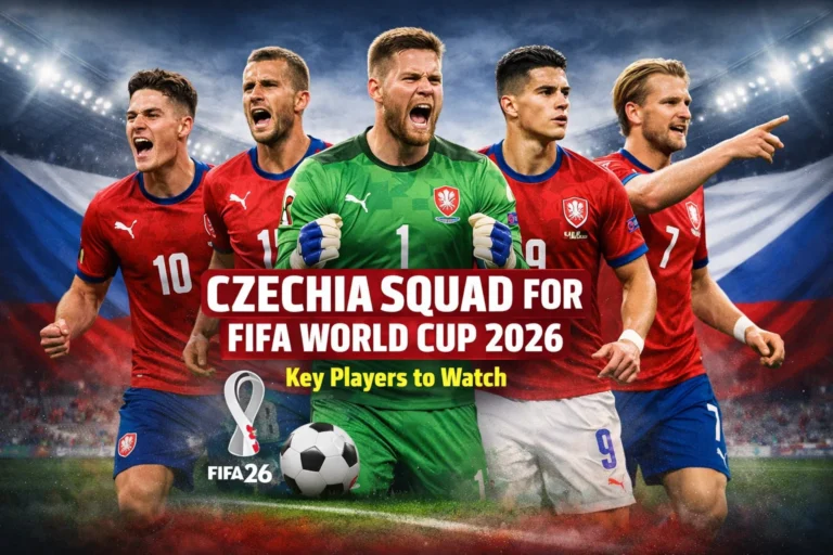 Czechia Squad for FIFA World Cup 2026 – Full Team Analysis, Players & Key Insights