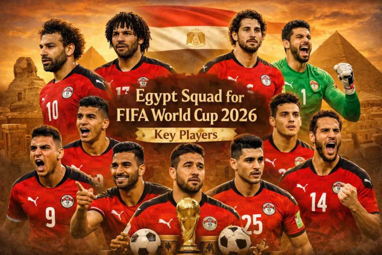 Egypt Squad for FIFA World Cup 2026 – Key Players to Watch