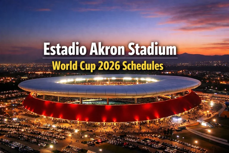 Estadio Akron Stadium World Cup 2026 – Match Dates, Capacity, History & Travel Guide