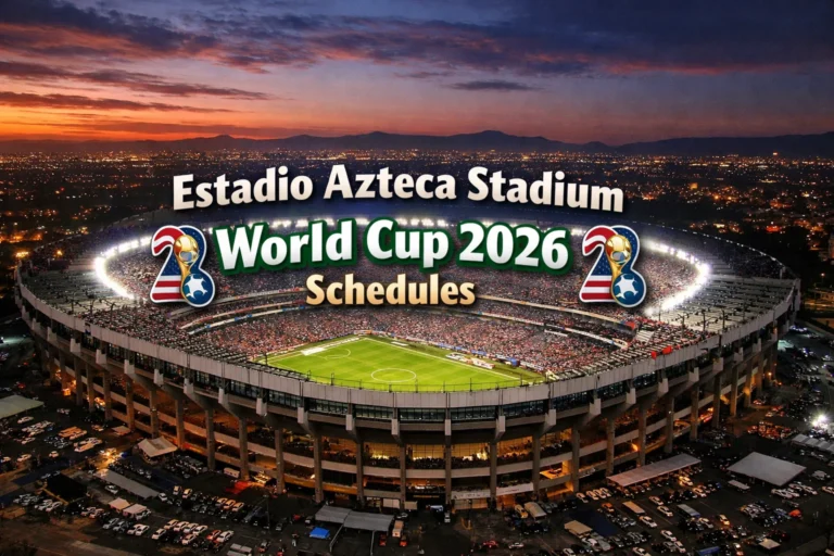 Estadio Azteca Stadium World Cup 2026 – Schedules, Capacity, History & Travel Guide