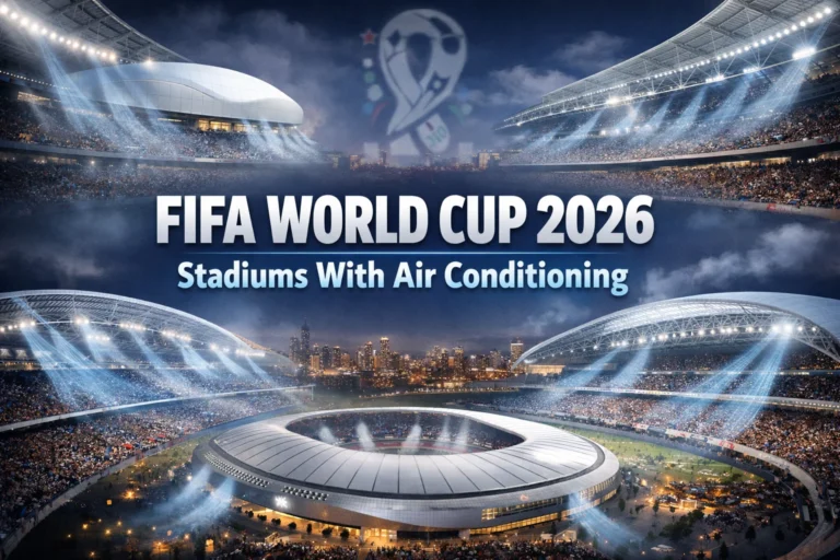 FIFA World Cup 2026 Stadiums With Air Conditioning – Fans Should Know