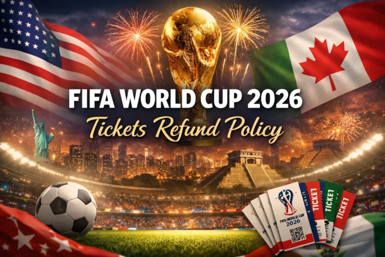 FIFA World Cup 2026 Tickets Refund Policy