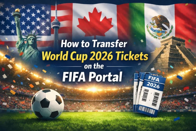 How to Transfer World Cup 2026 Tickets on the FIFA Portal