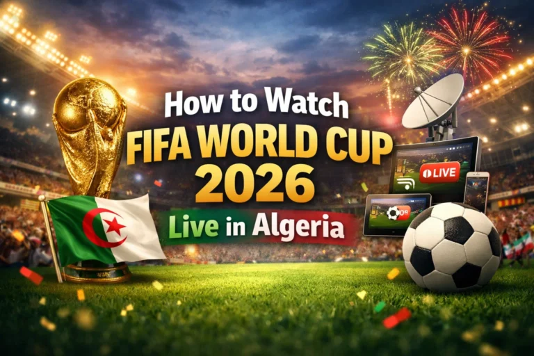 How to Watch FIFA World Cup 2026 Live in Algeria -Complete Guide