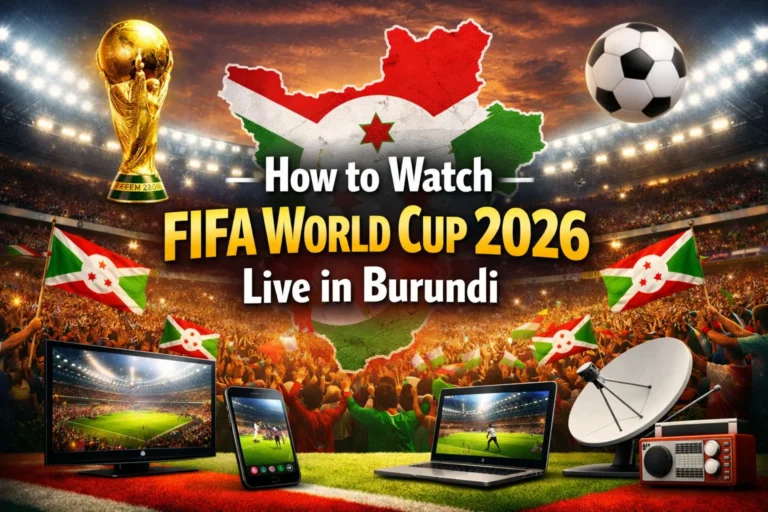 How to Watch FIFA World Cup 2026 Live in Burundi – Complete Guide