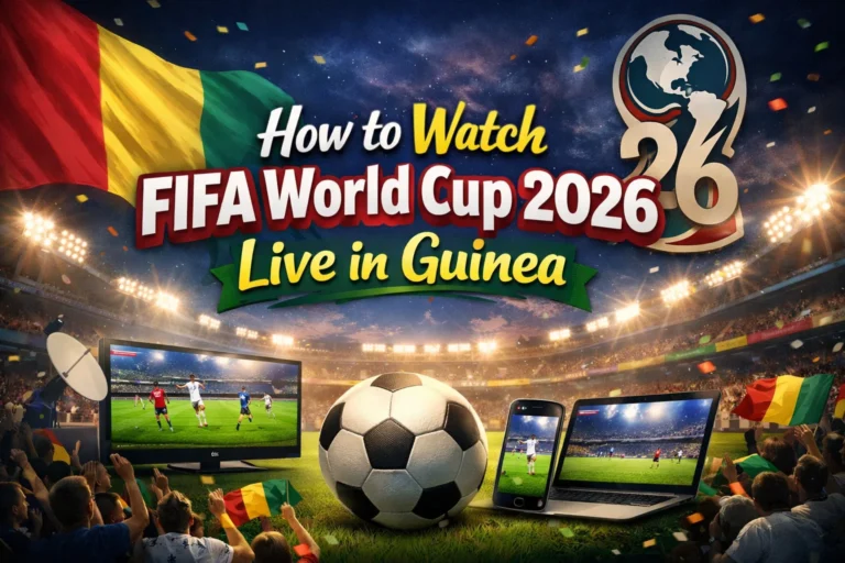 How to Watch FIFA World Cup 2026 Live in Guinea – Complete Guide