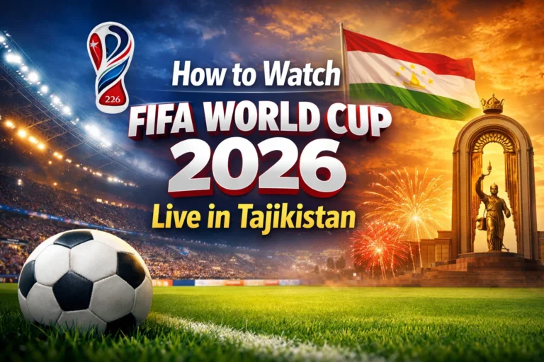 How to Watch FIFA World Cup 2026 in Tajikistan – Complete Guide