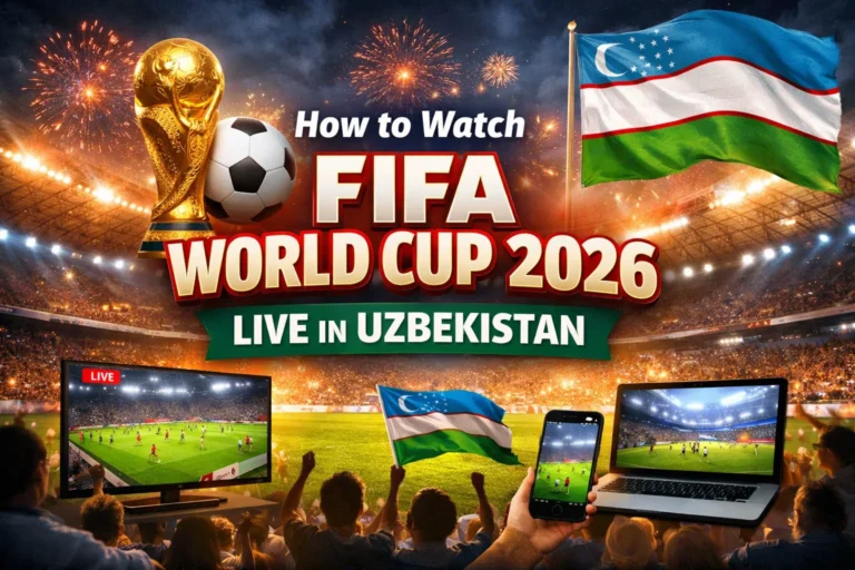 How to Watch FIFA World Cup 2026 in Uzbekistan