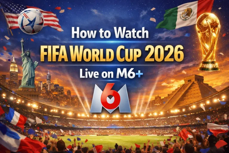 How to Watch FIFA World Cup 2026 on M6+