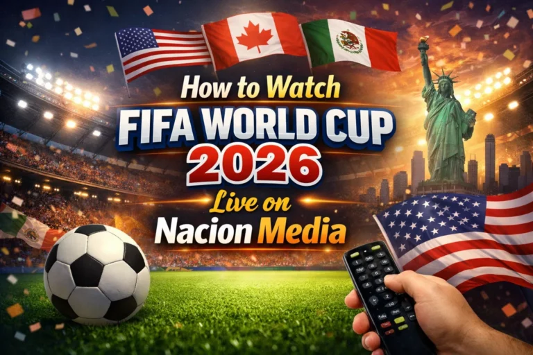 How to Watch FIFA World Cup 2026 Live on Nacion Media