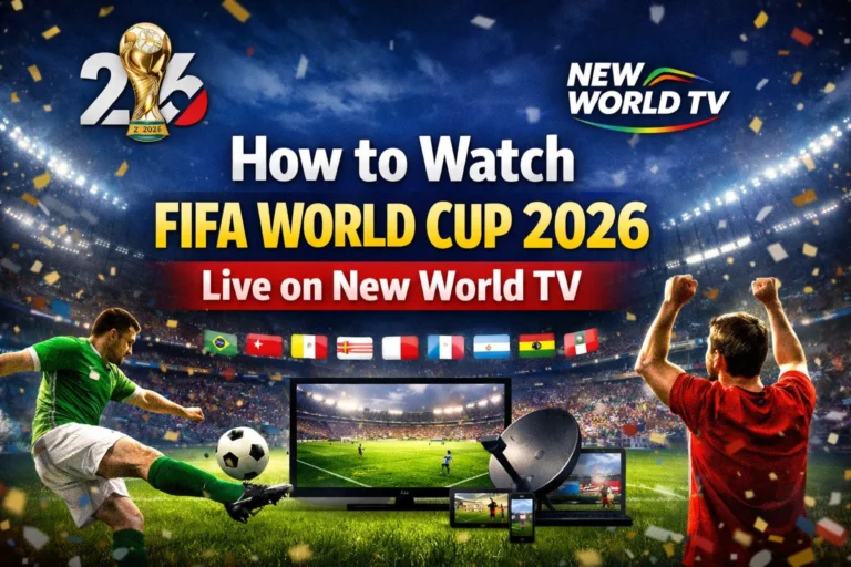 How to Watch FIFA World Cup 2026 on New World TV -Complete Guide
