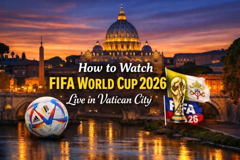 How to Watch FIFA World Cup 2026 in Vatican City – Complete Guide