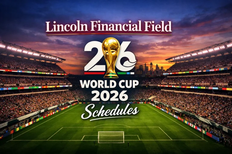Lincoln Financial Field Stadium for World Cup 2026 – Schedule, Capacity, History & Travel Guide