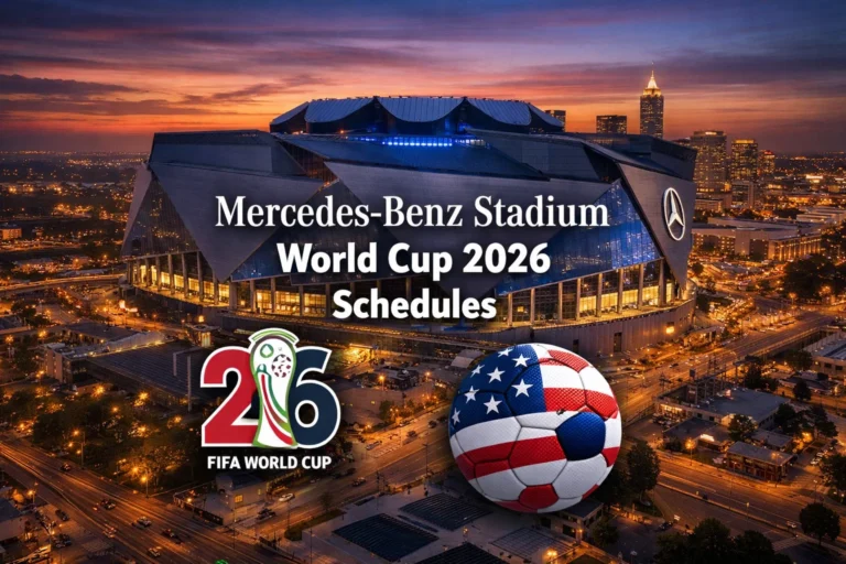 Mercedes-Benz Stadium World Cup 2026 – Schedule, Capacity & Travel Guide