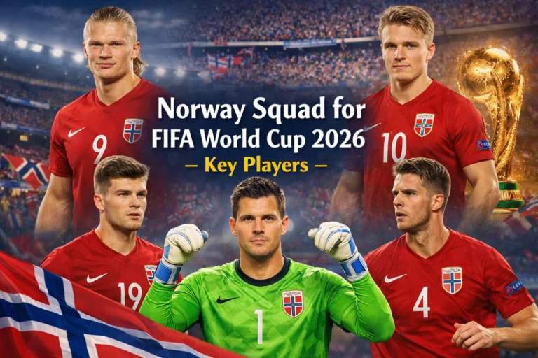 Norway Squad for FIFA World Cup 2026 – Key Players to Watch