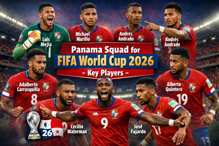 Panama Squad for FIFA World Cup 2026 – Key Players