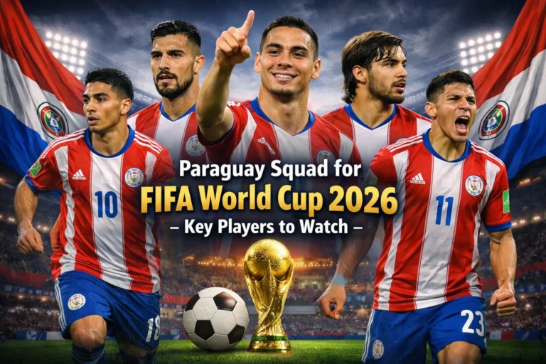 Paraguay Squad for FIFA World Cup 2026 – Full Team Analysis & Key Insights