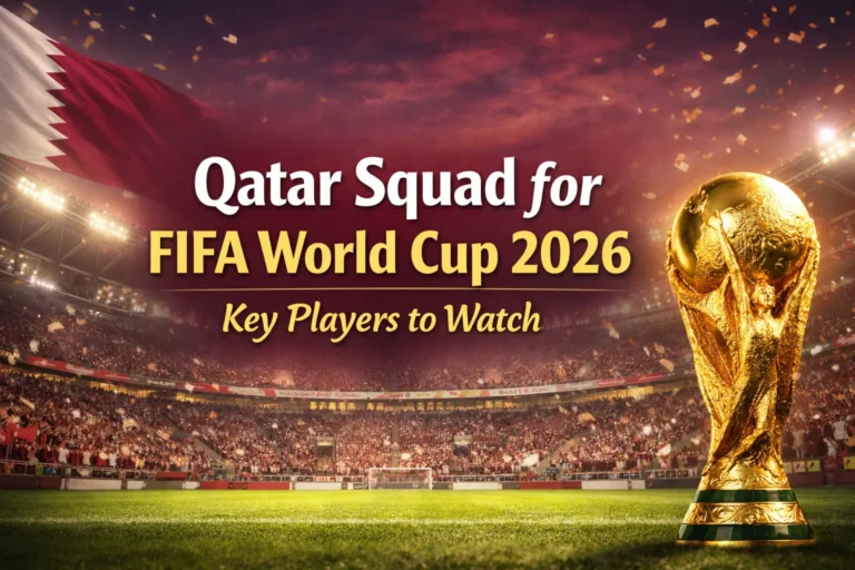 Qatar Squad for FIFA World Cup 2026 – Players to Watch