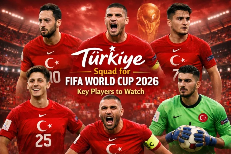 Türkiye Squad for FIFA World Cup 2026 – Players to Watch