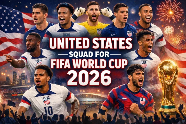 United States Squad for FIFA World Cup 2026 – Full Team Analysis, Players & Key Insights