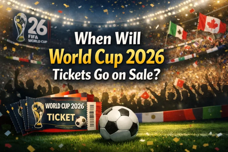 When FIFA Will World Cup 2026 Tickets Go on Sale? ⁠