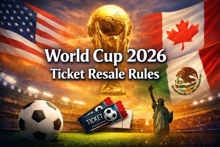 World Cup 2026 Ticket Resale Rules