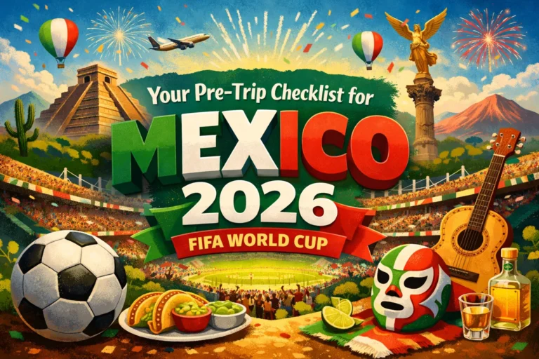 Your Pre-Trip Checklist for Mexico 2026 FIFA World Cup