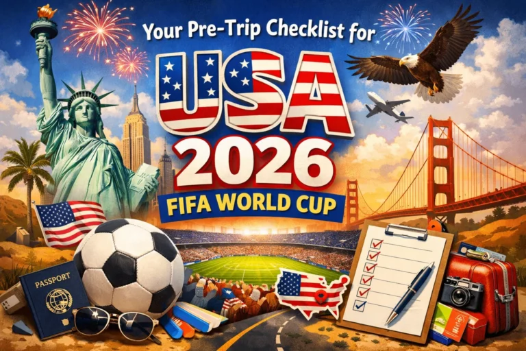 Your Pre-Trip Checklist for USA 2026 FIFA World Cup